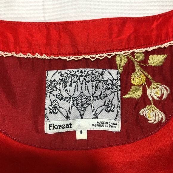 Anthropologie floreat Dress-d1 - Picture 7 of 8